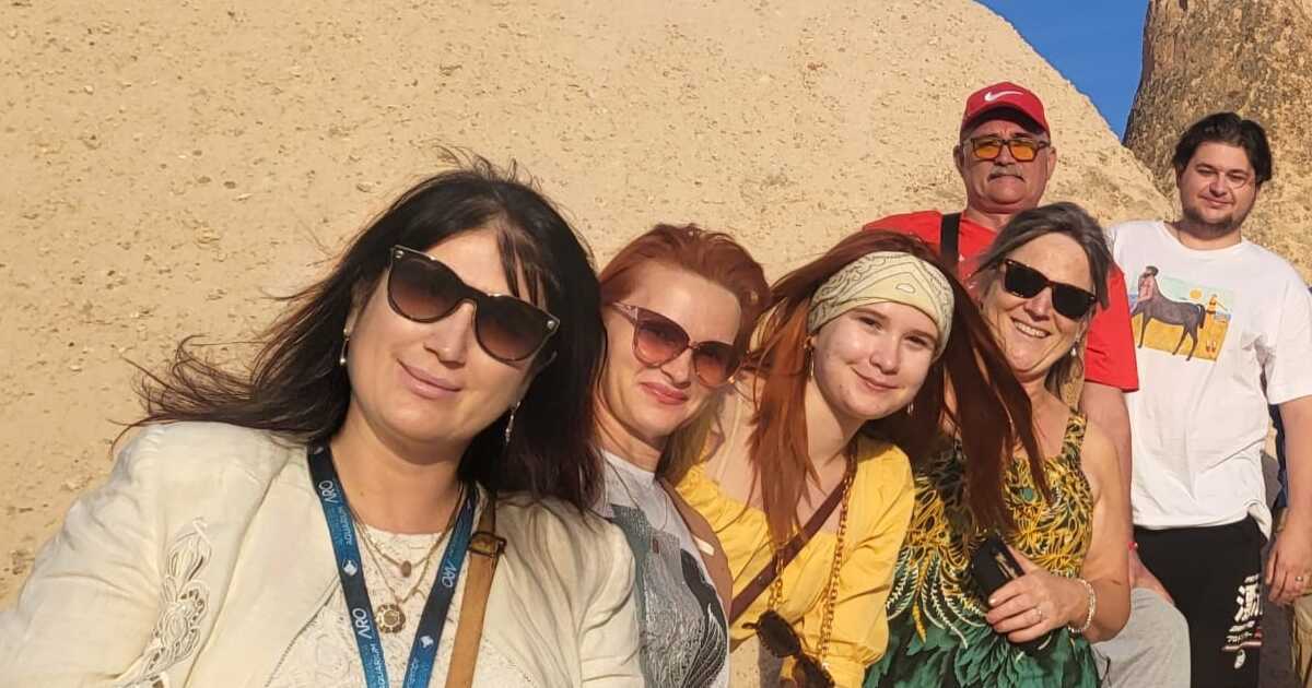 Our guests on the Cappadocia tour